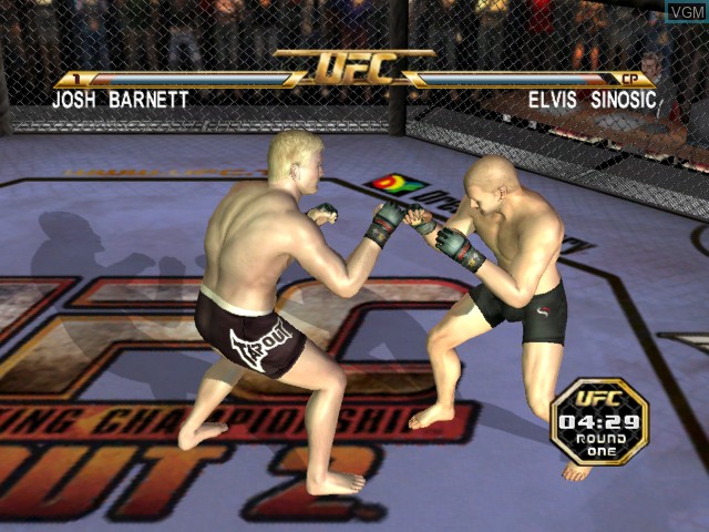 Image in-game du jeu UFC - Tapout 2 sur Microsoft Xbox