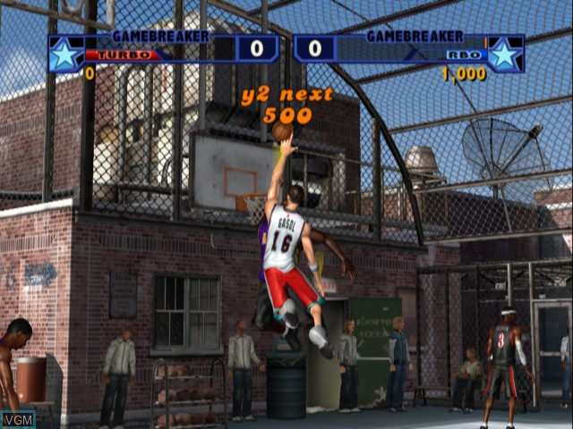 Image in-game du jeu NBA Street Vol. 2 sur Microsoft Xbox