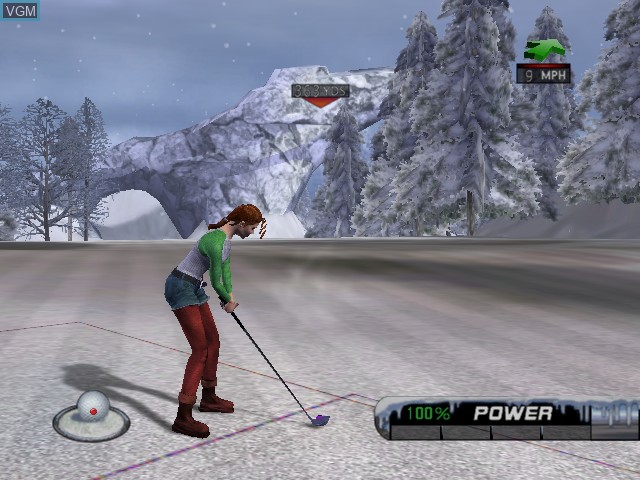 Image in-game du jeu Outlaw Golf - 9 Holes of X-Mas sur Microsoft Xbox