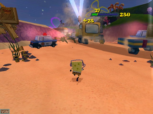 Image in-game du jeu SpongeBob SquarePants Movie, The / Battle for Bikini Bottom sur Microsoft Xbox