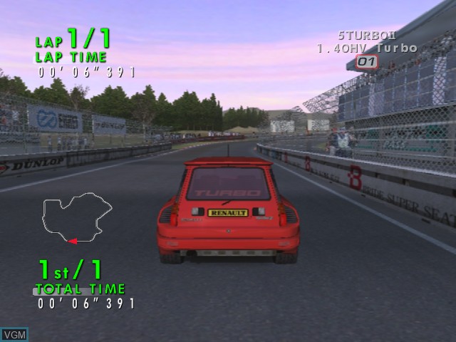 Image in-game du jeu Sega GT 2002 sur Microsoft Xbox