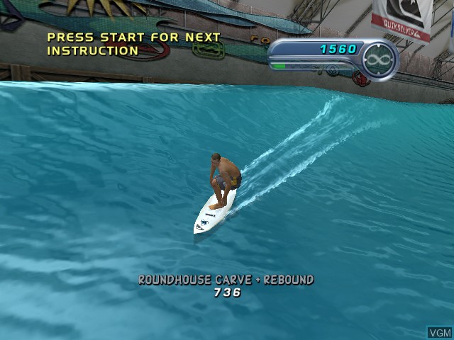 Image in-game du jeu Kelly Slater's Pro Surfer sur Microsoft Xbox