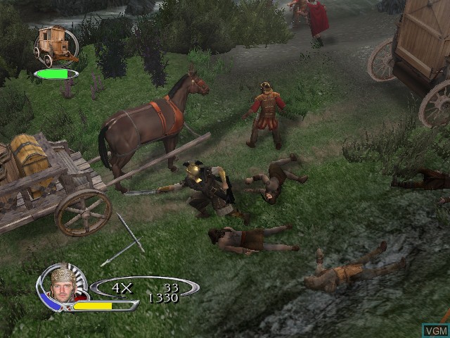 Image in-game du jeu King Arthur sur Microsoft Xbox