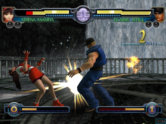 Image in-game du jeu King of Fighters - Maximum Impact - Maniax sur Microsoft Xbox