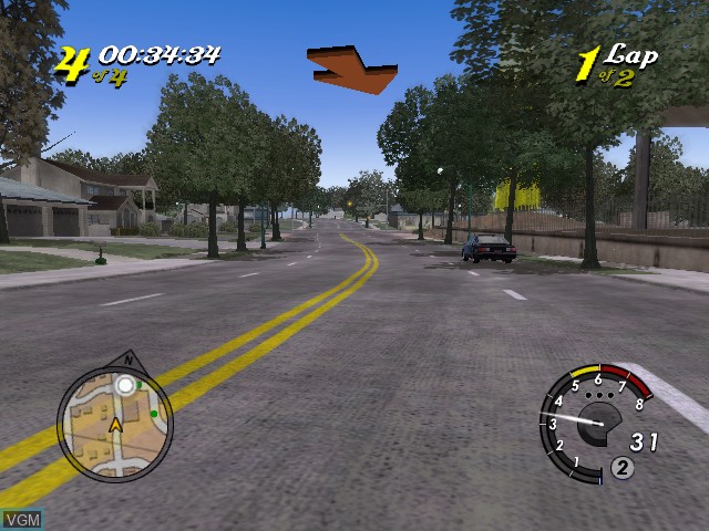 Image in-game du jeu L.A. Rush sur Microsoft Xbox