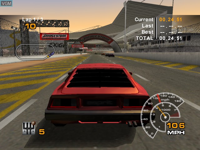 Image in-game du jeu Lotus Challenge sur Microsoft Xbox