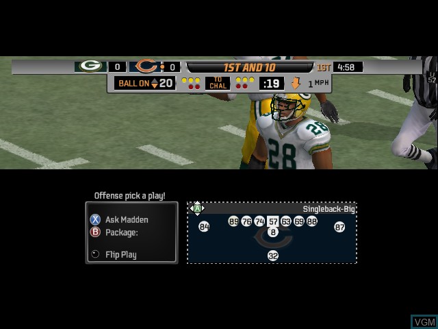 Image in-game du jeu Madden NFL 06 sur Microsoft Xbox