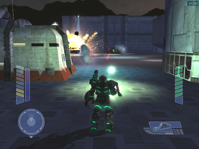 Image in-game du jeu MechAssault 2 - Lone Wolf sur Microsoft Xbox