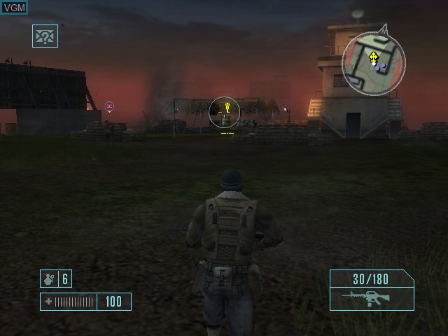 Image in-game du jeu Mercenaries - Playground of Destruction sur Microsoft Xbox