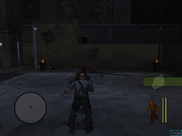 Image in-game du jeu Manhunt sur Microsoft Xbox