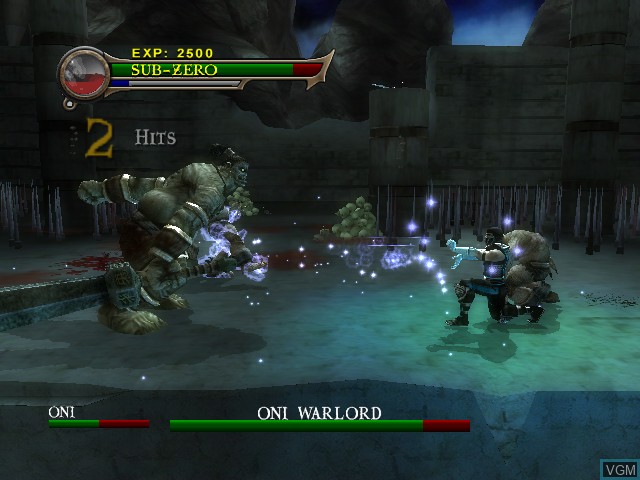 Image in-game du jeu Mortal Kombat - Shaolin Monks sur Microsoft Xbox