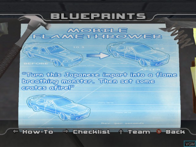 Image in-game du jeu Monster Garage sur Microsoft Xbox