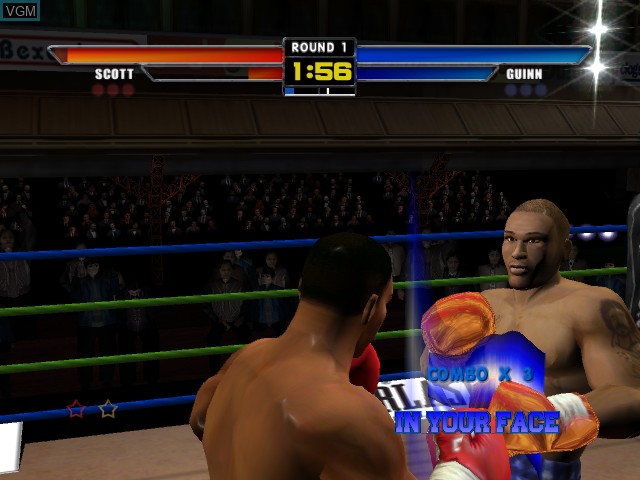 Image in-game du jeu Mike Tyson Heavyweight Boxing sur Microsoft Xbox