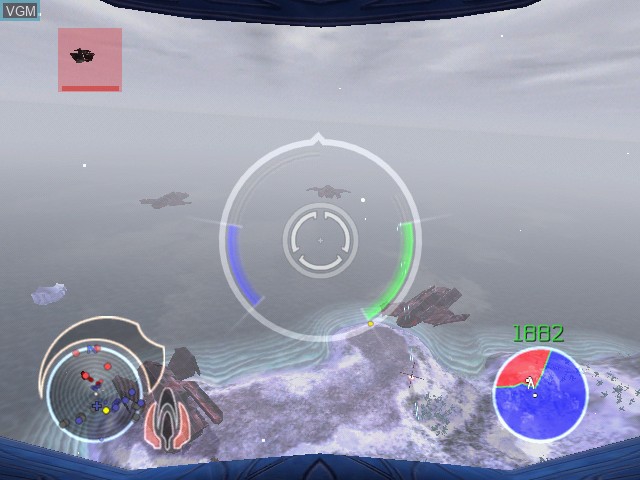Image in-game du jeu Battle Engine Aquila sur Microsoft Xbox