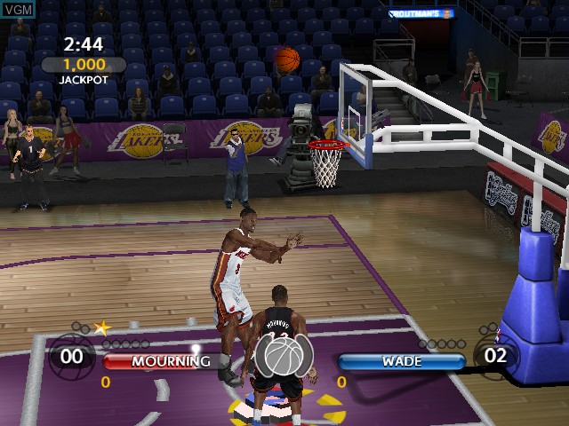 Image in-game du jeu NBA Ballers - Phenom sur Microsoft Xbox