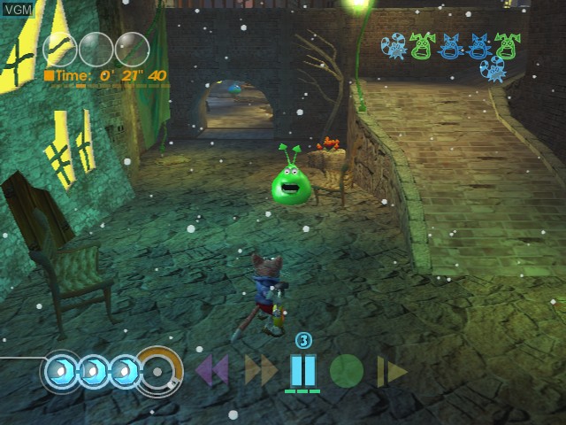 Image in-game du jeu Blinx - The Time Sweeper sur Microsoft Xbox