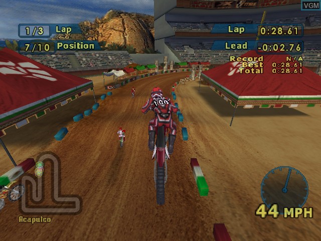 Image in-game du jeu MX World Tour Featuring Jamie Little sur Microsoft Xbox