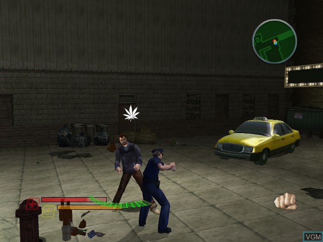 Image in-game du jeu NARC sur Microsoft Xbox