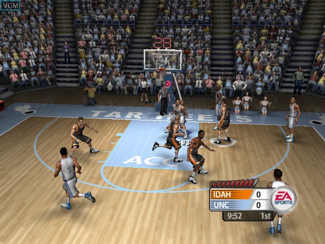 Image in-game du jeu NCAA March Madness 06 sur Microsoft Xbox