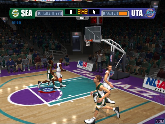 Image in-game du jeu NBA Jam sur Microsoft Xbox