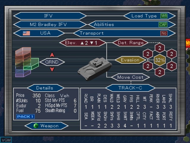 Image in-game du jeu Daisenryaku VII sur Microsoft Xbox