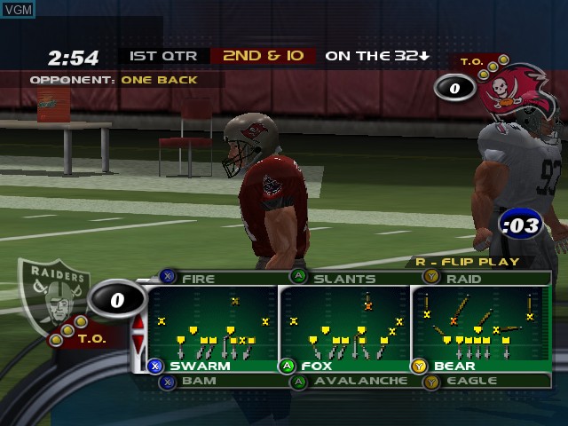 Image in-game du jeu NFL Blitz Pro sur Microsoft Xbox