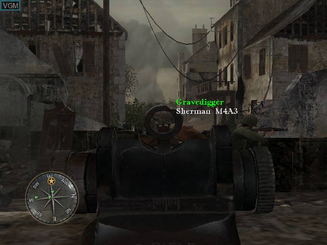 Image in-game du jeu Call of Duty 3 sur Microsoft Xbox