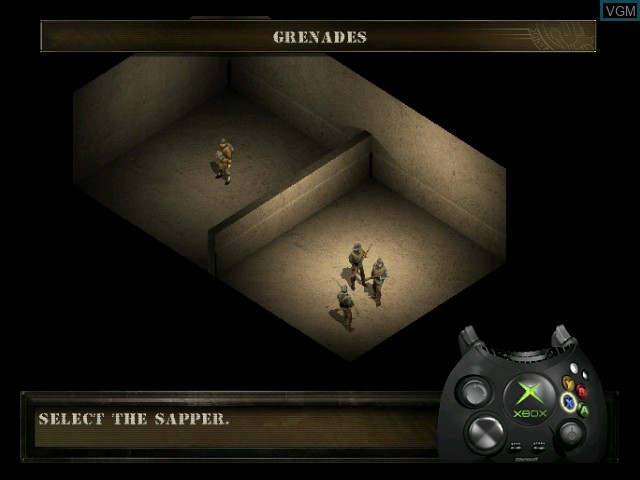 Image in-game du jeu Commandos 2 - Men of Courage sur Microsoft Xbox