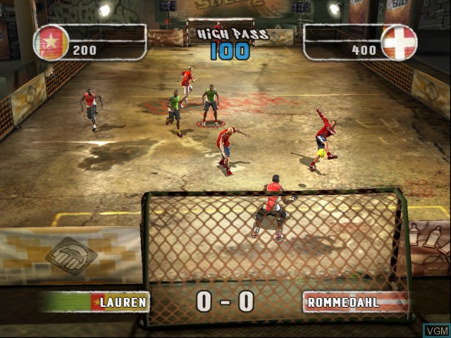 Image in-game du jeu FIFA Street 2 sur Microsoft Xbox