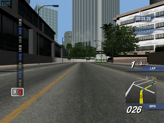 Image in-game du jeu Ford Street Racing sur Microsoft Xbox