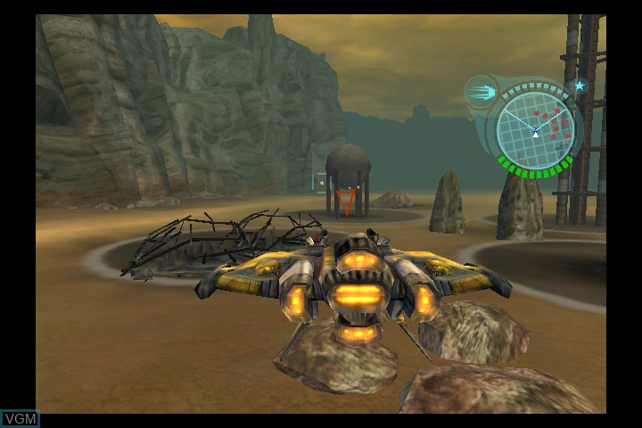 Image in-game du jeu Defender sur Microsoft Xbox