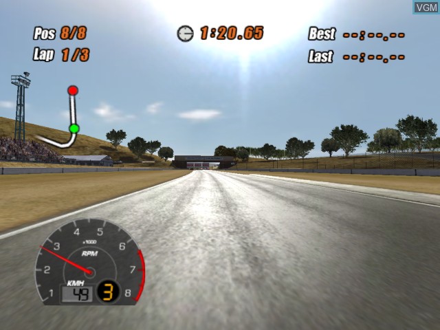 Image in-game du jeu S.C.A.R. - Squadra Corse Alfa Romeo sur Microsoft Xbox