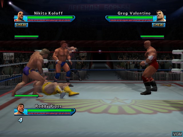 Image in-game du jeu Showdown - Legends of Wrestling sur Microsoft Xbox