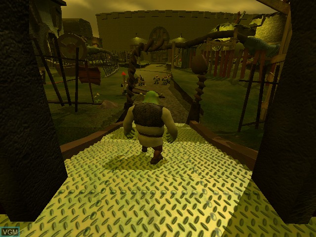 Image in-game du jeu Shrek sur Microsoft Xbox