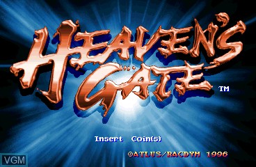 Image de l'ecran titre du jeu Heaven's Gate sur Zinc