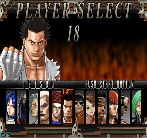 Image du menu du jeu Fighting Layer sur Zinc