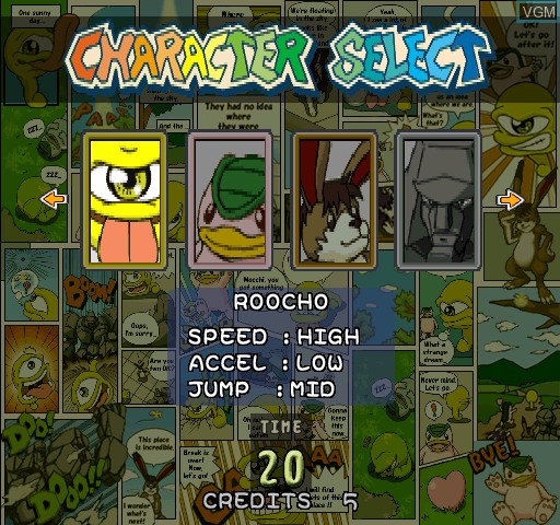Image du menu du jeu Monster Farm Jump sur Zinc