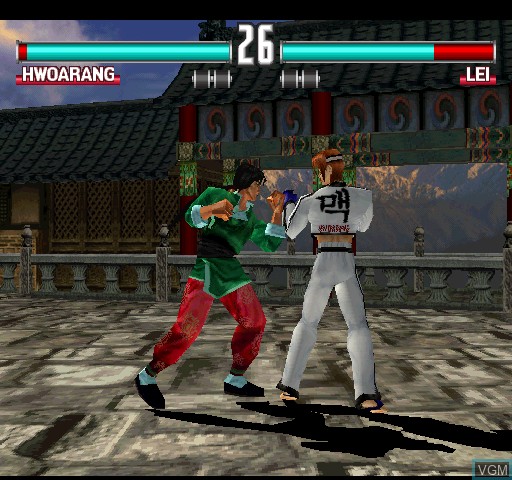 Image in-game du jeu Tekken 3 sur Zinc