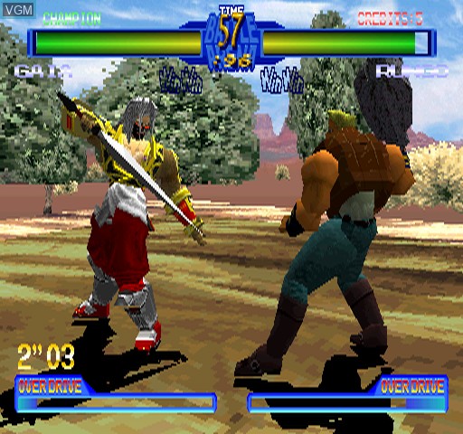 Image in-game du jeu Battle Arena Toshinden 2 sur Zinc