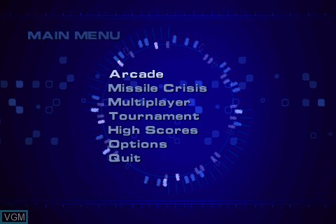 Image du menu du jeu Spy Hunter sur Tapwave Zodiac