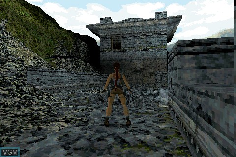 Image in-game du jeu Tomb Raider sur Tapwave Zodiac